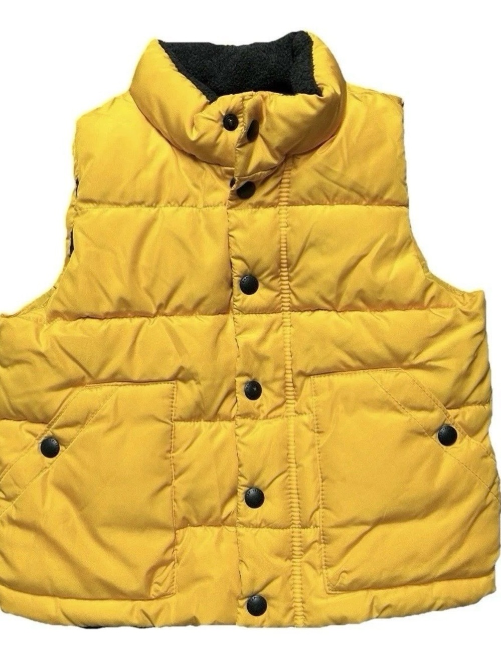 Baby Gap Toddler Yellow Winter Puffer Vest Size 3T